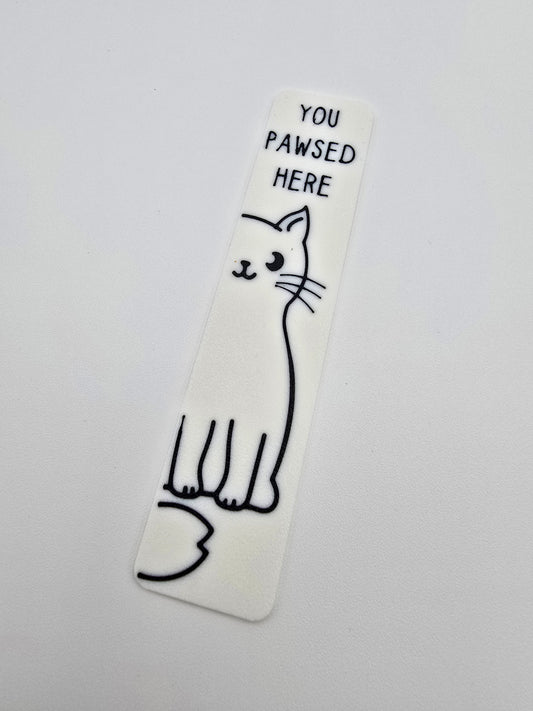 Bookmark - You Pawsed Here