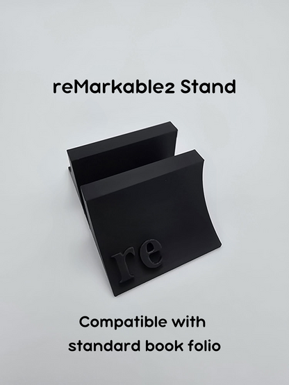 reMarkable 2 Stand - Compatible with standard book folio